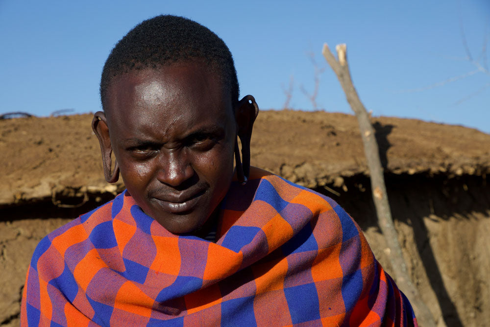 Tribal Ear Stretching