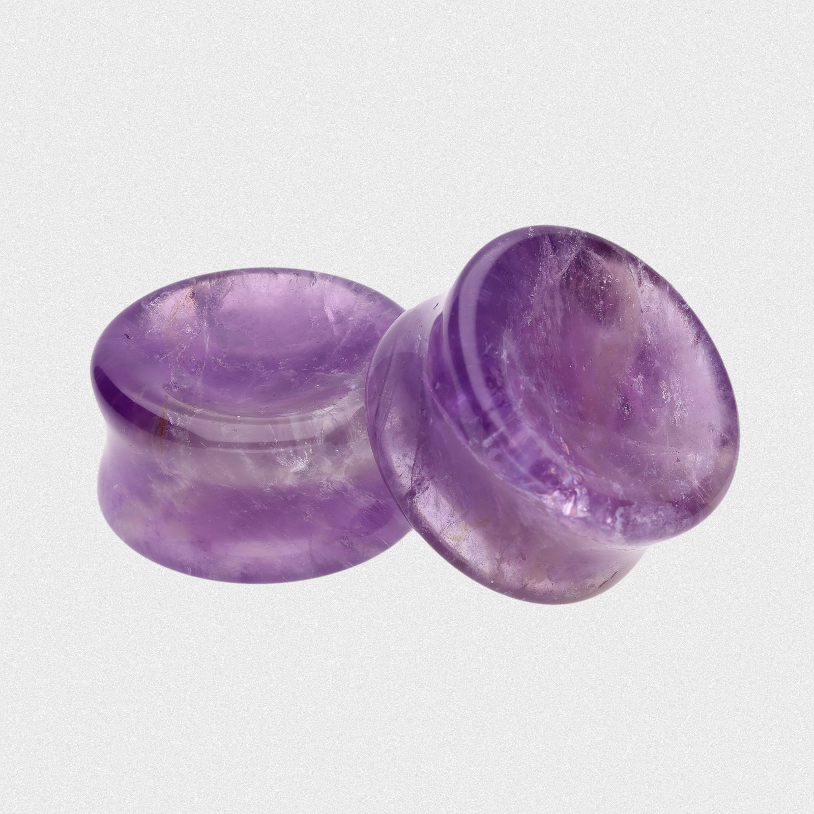 amethyst double flare plugs