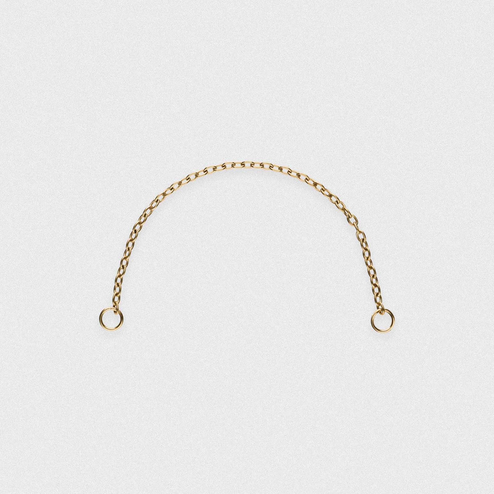 gold nose chain