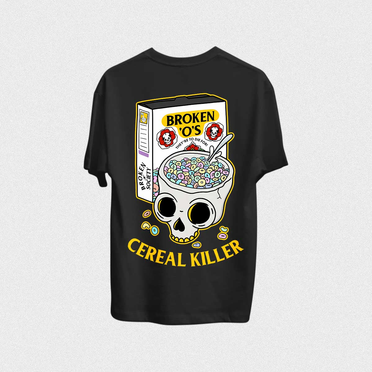 Cereal Killer T-Shirt - Black