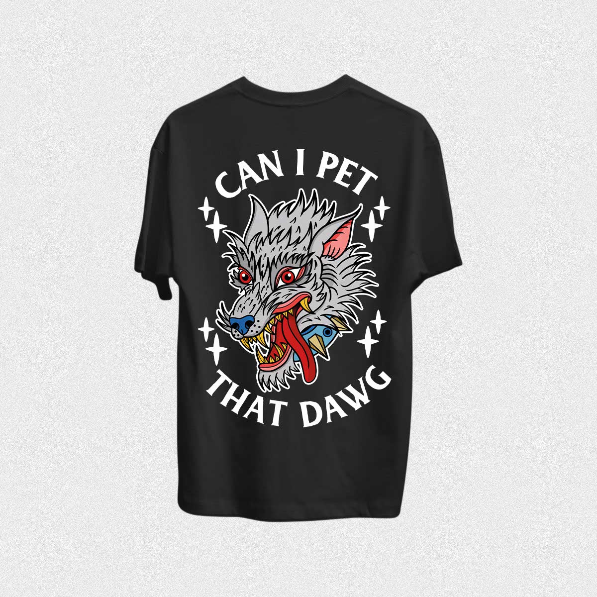 Pet That Dawg T-Shirt - Black