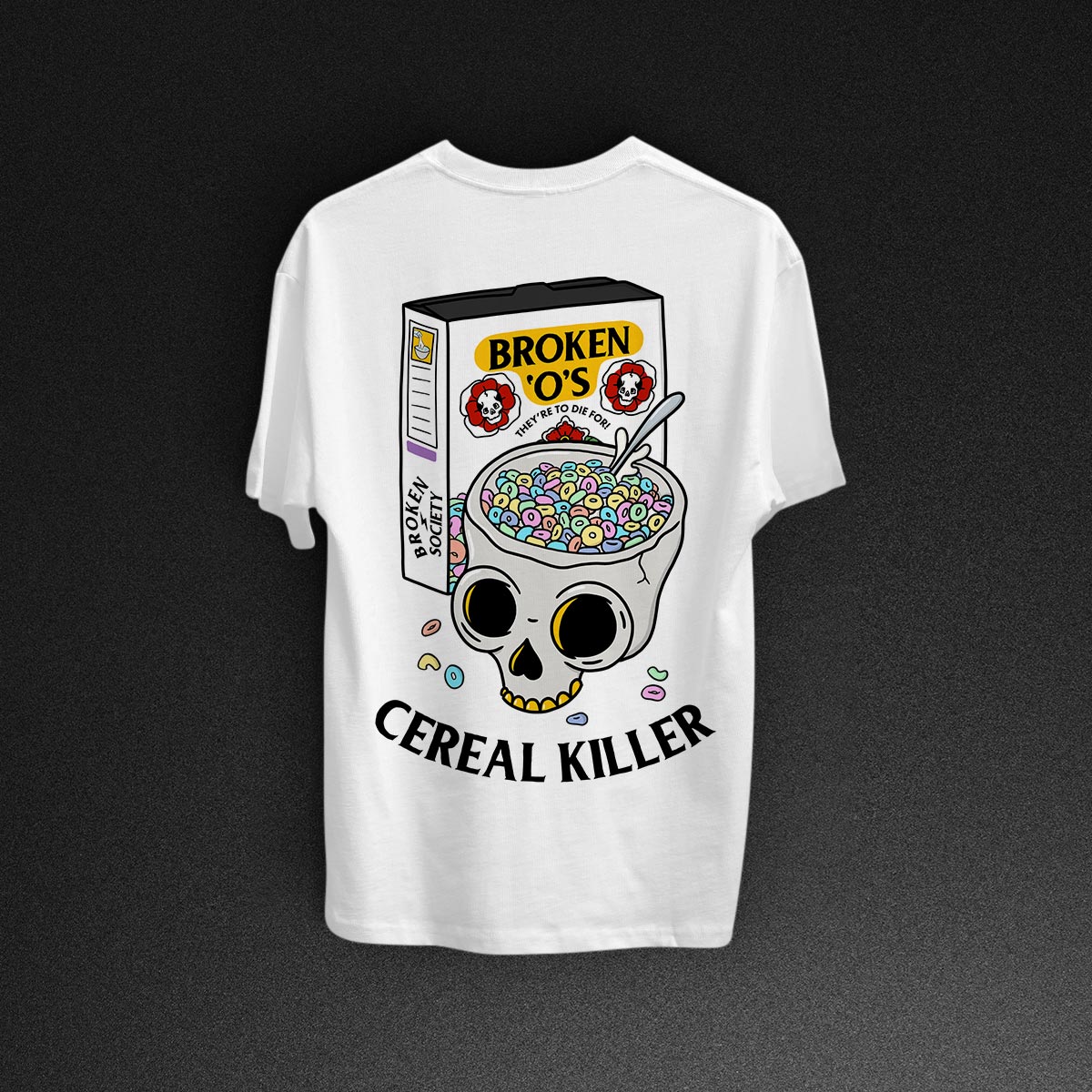 Cereal Killer Tattoo-Inspired T-Shirts by Broken Society