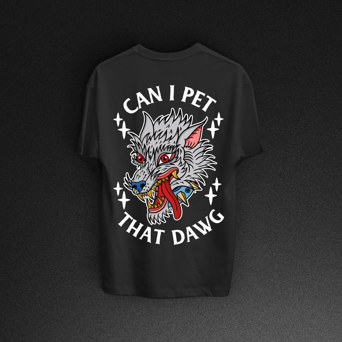 Pet That Dawg T-Shirt - Black