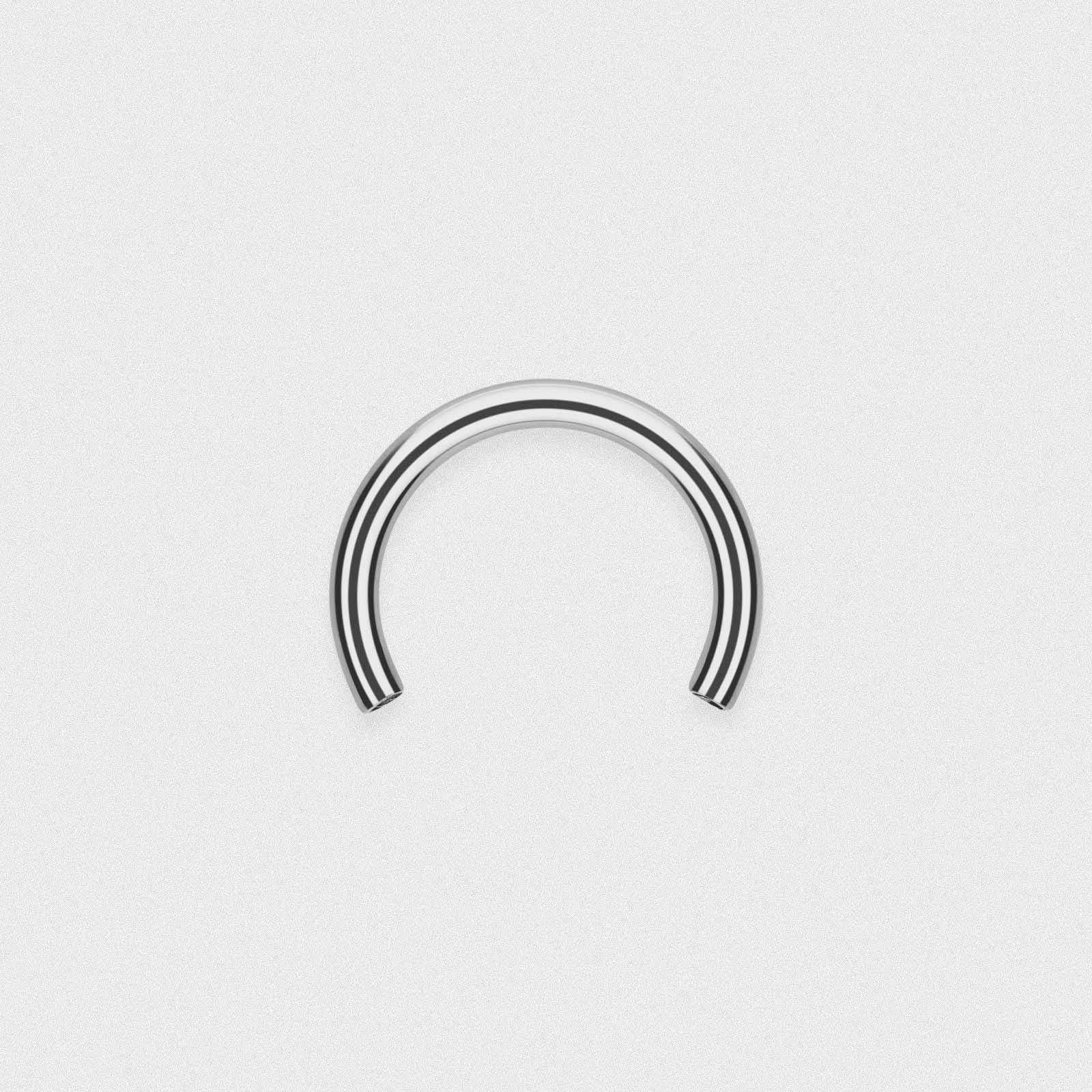 Titanium Threadless Circular Barbell