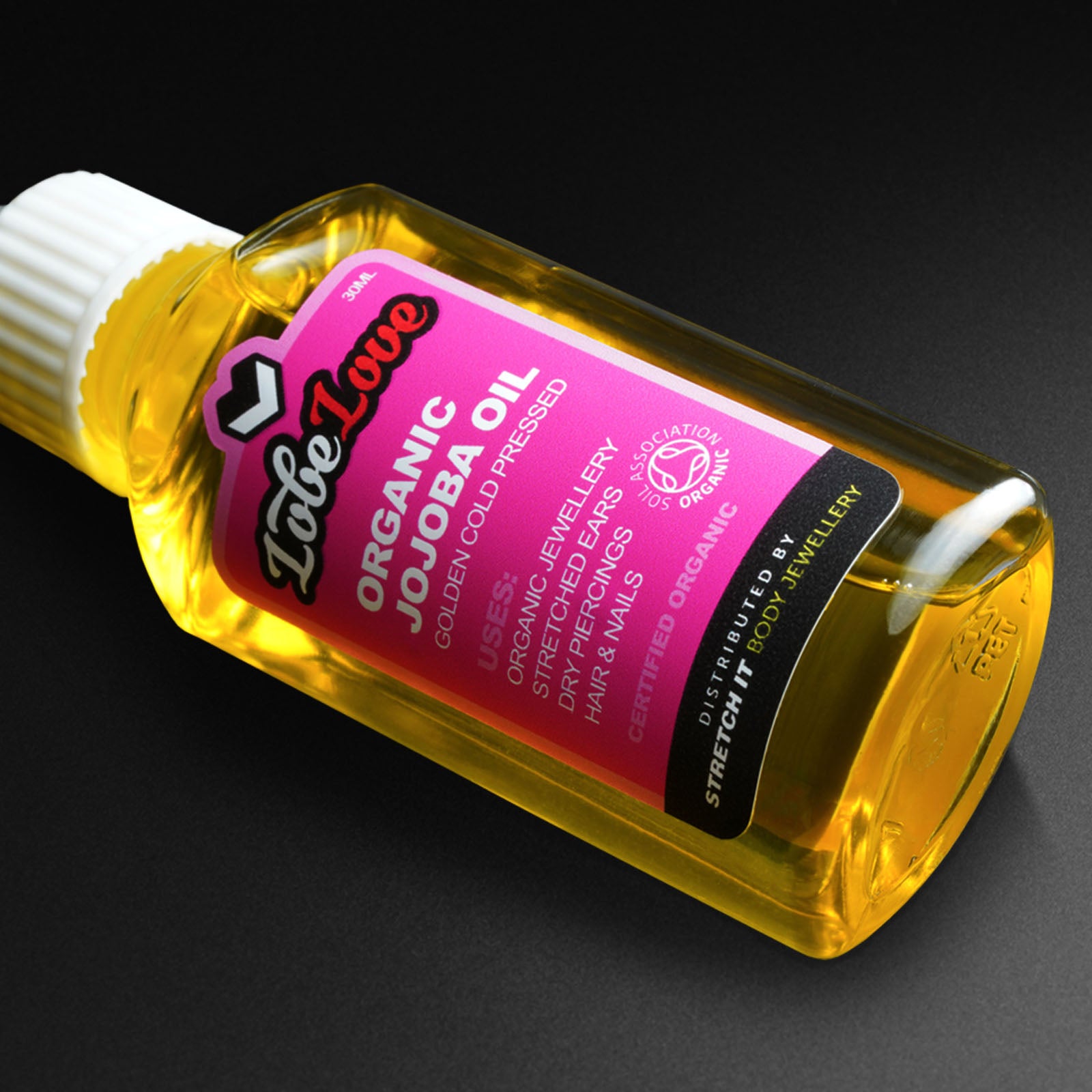 LobeLove™ Organic Golden Jojoba Oil