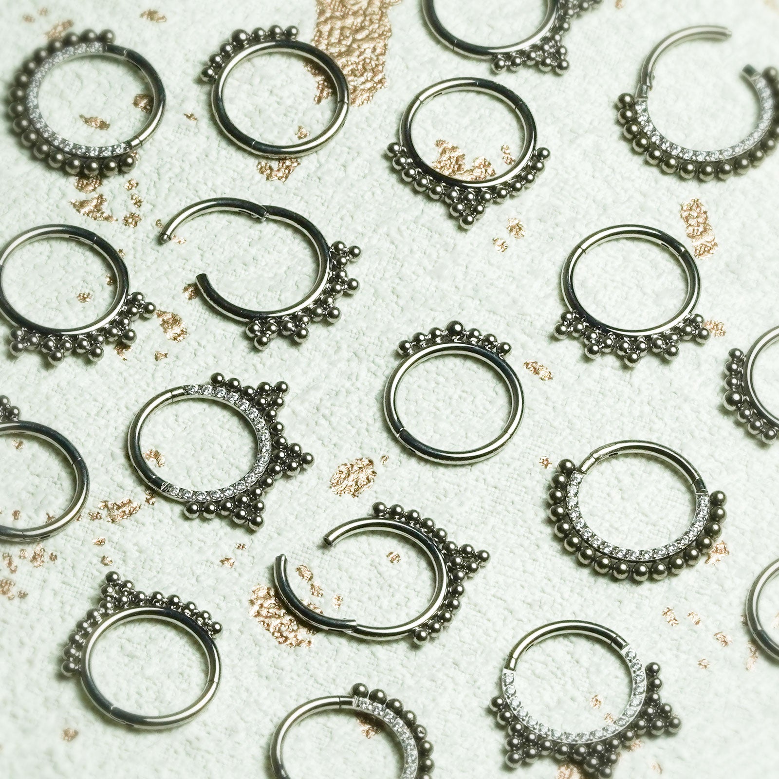 Titanium Septum Clicker Group Shot