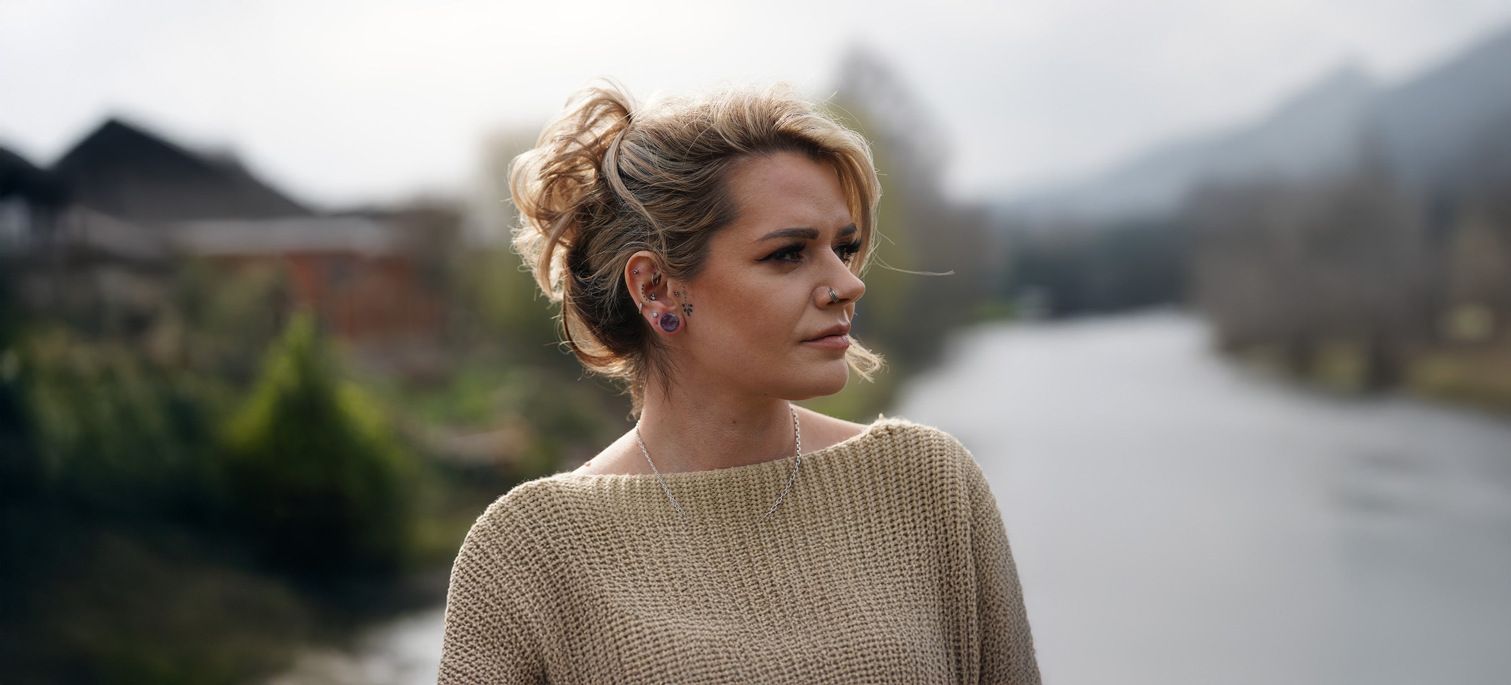 stretched ear model