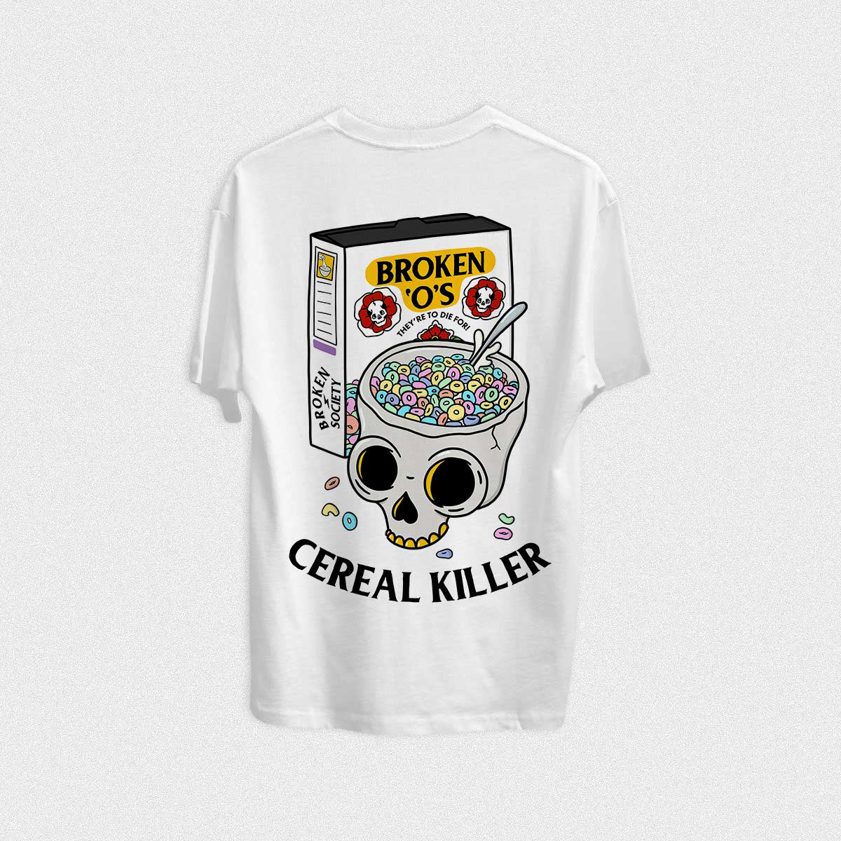 Cereal Killer T-Shirt - White