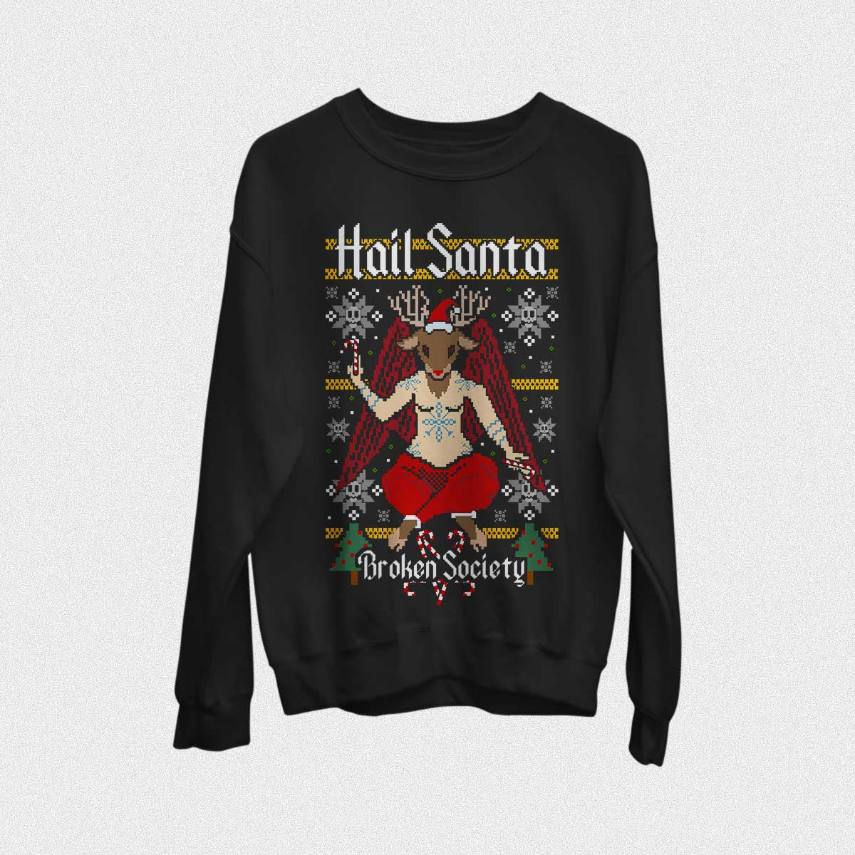 Hail Santa Christmas Jumper