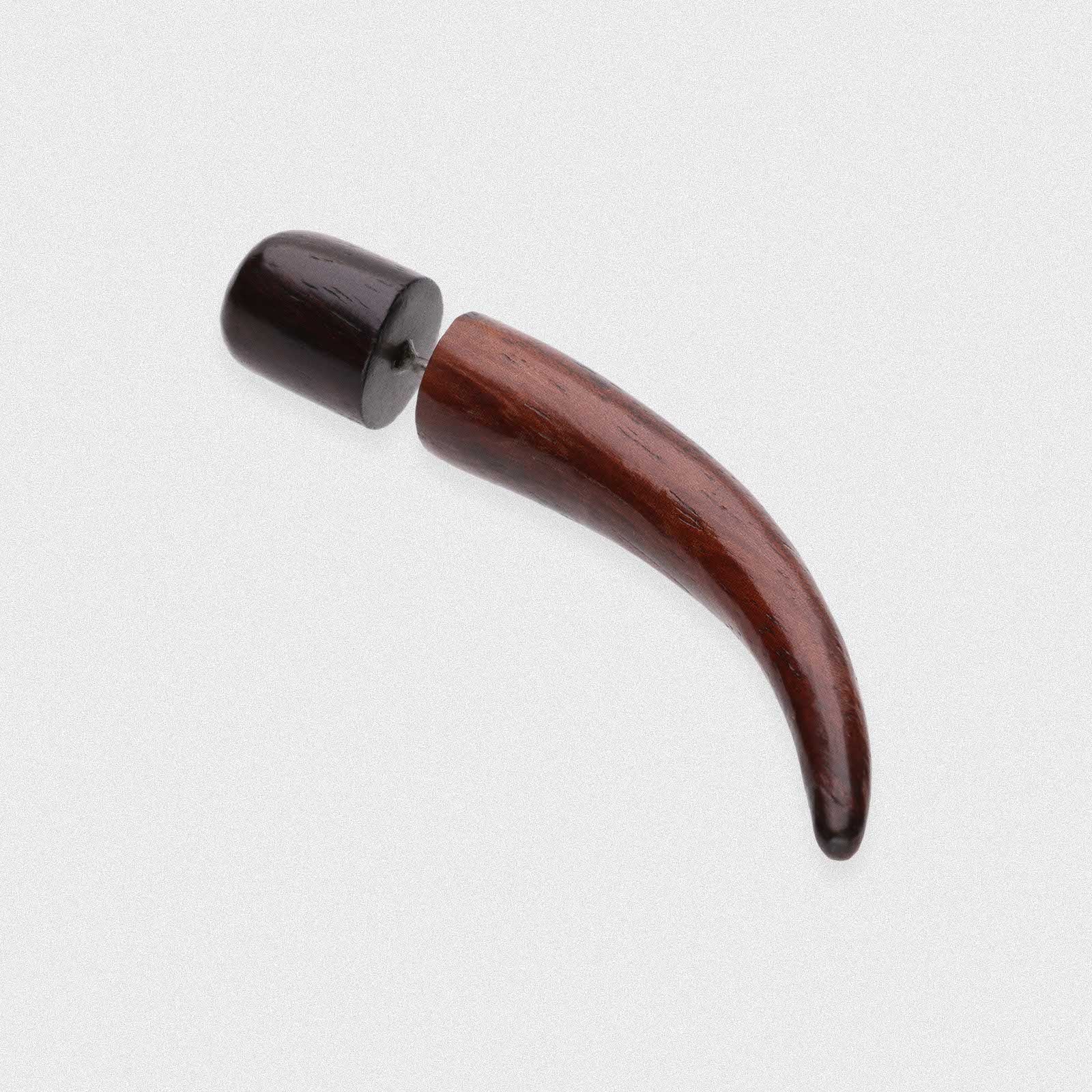 Narra Wood Fake Gauge Curved Taper
