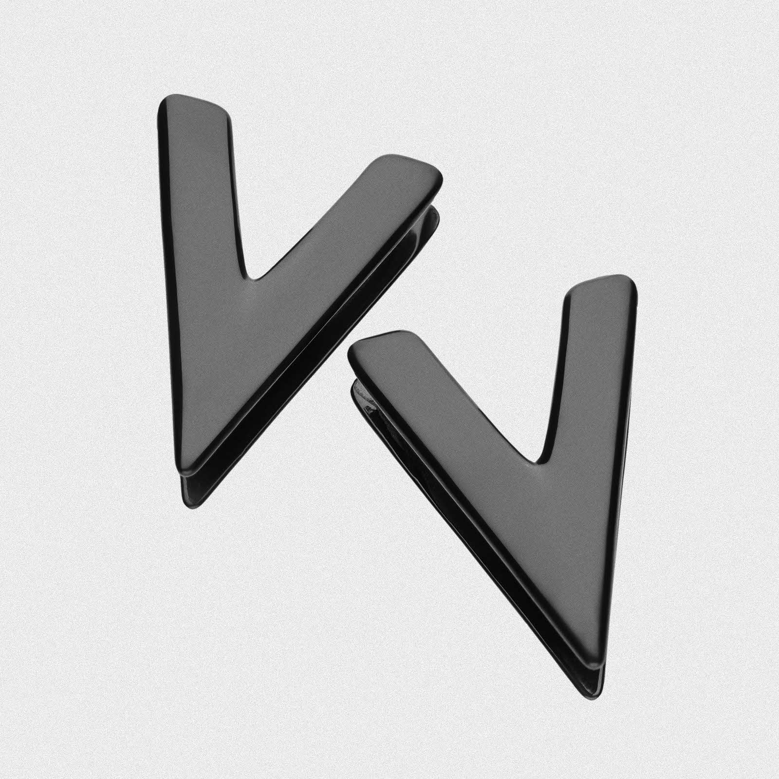 Arrowhead Black PVD Ear Weight