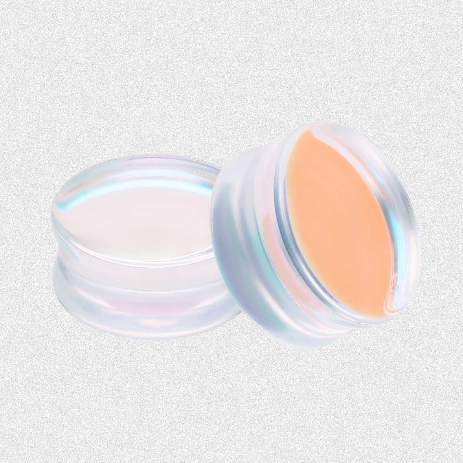 Aurora Glass Double Flare Plug