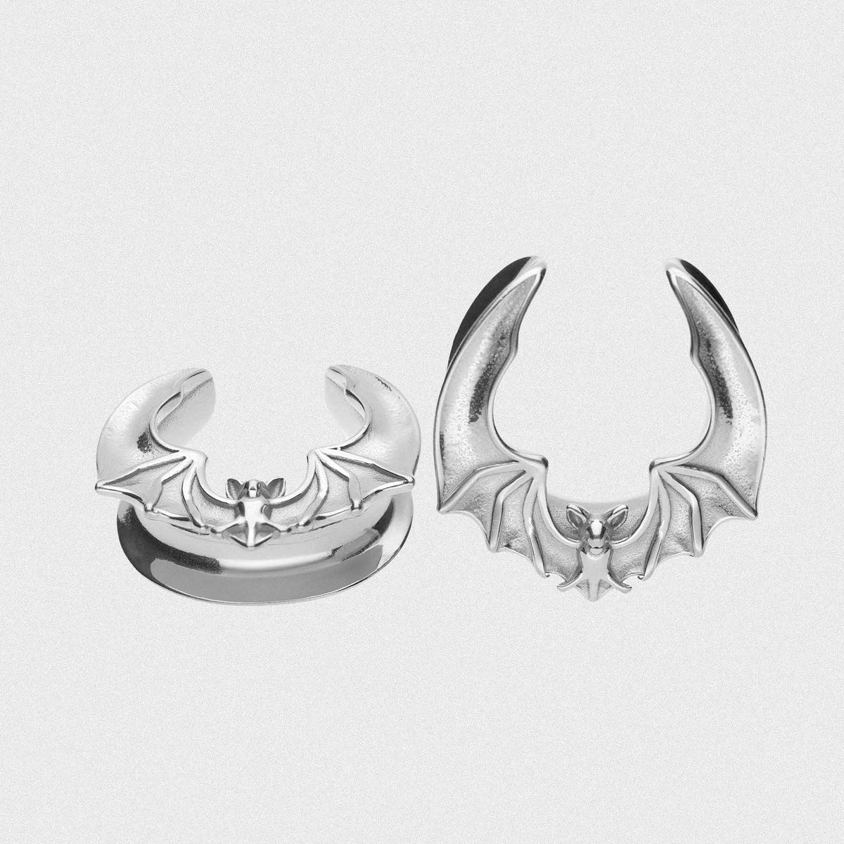 Bat Surgical Steel Saddle Ear Weight