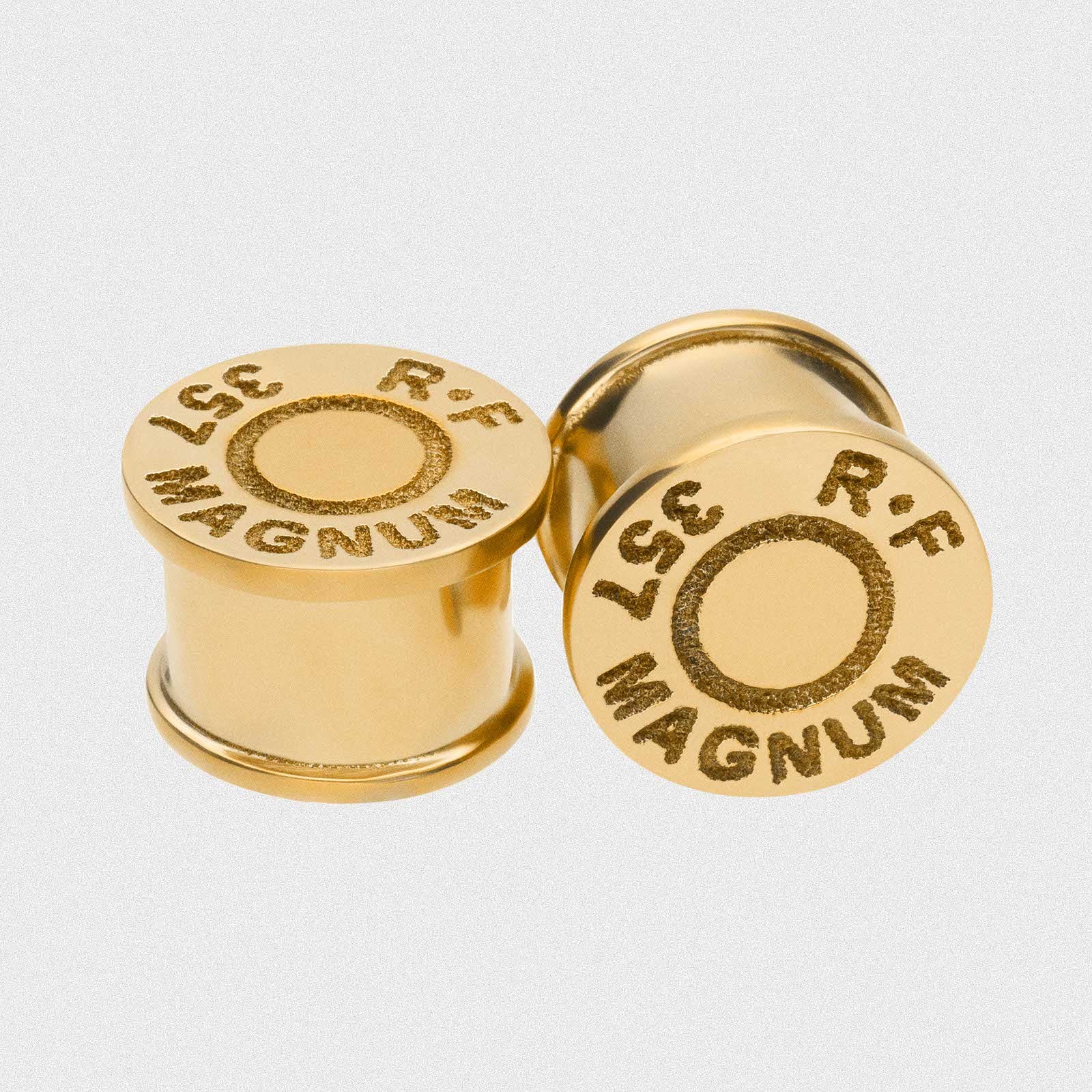 Brass Magnum Bullet Double Flare Plug