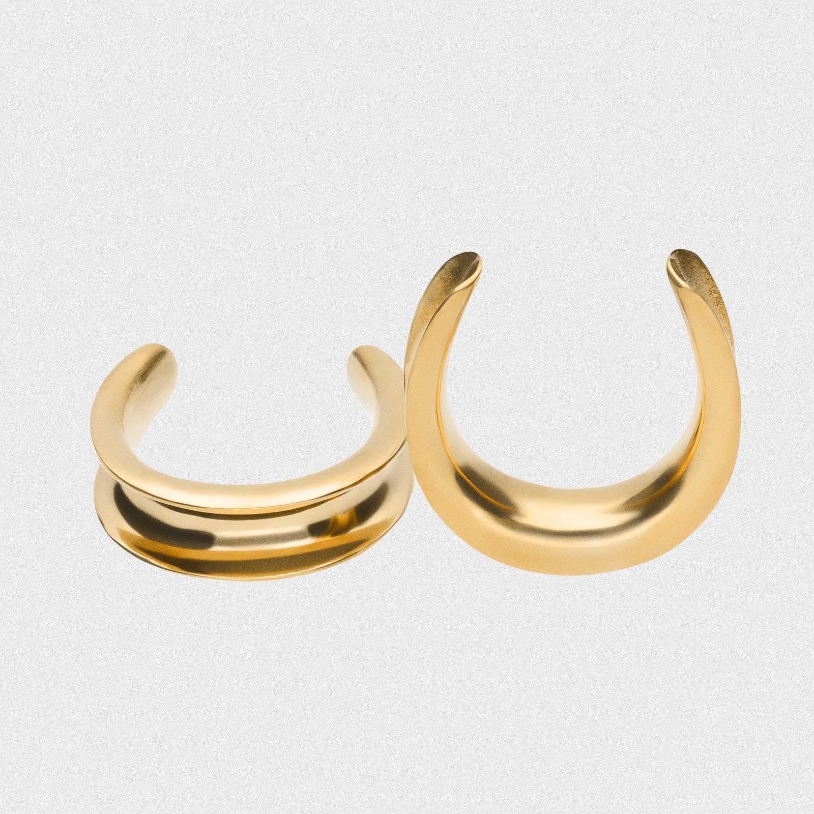 Brass Saddle Plug Ear Weight