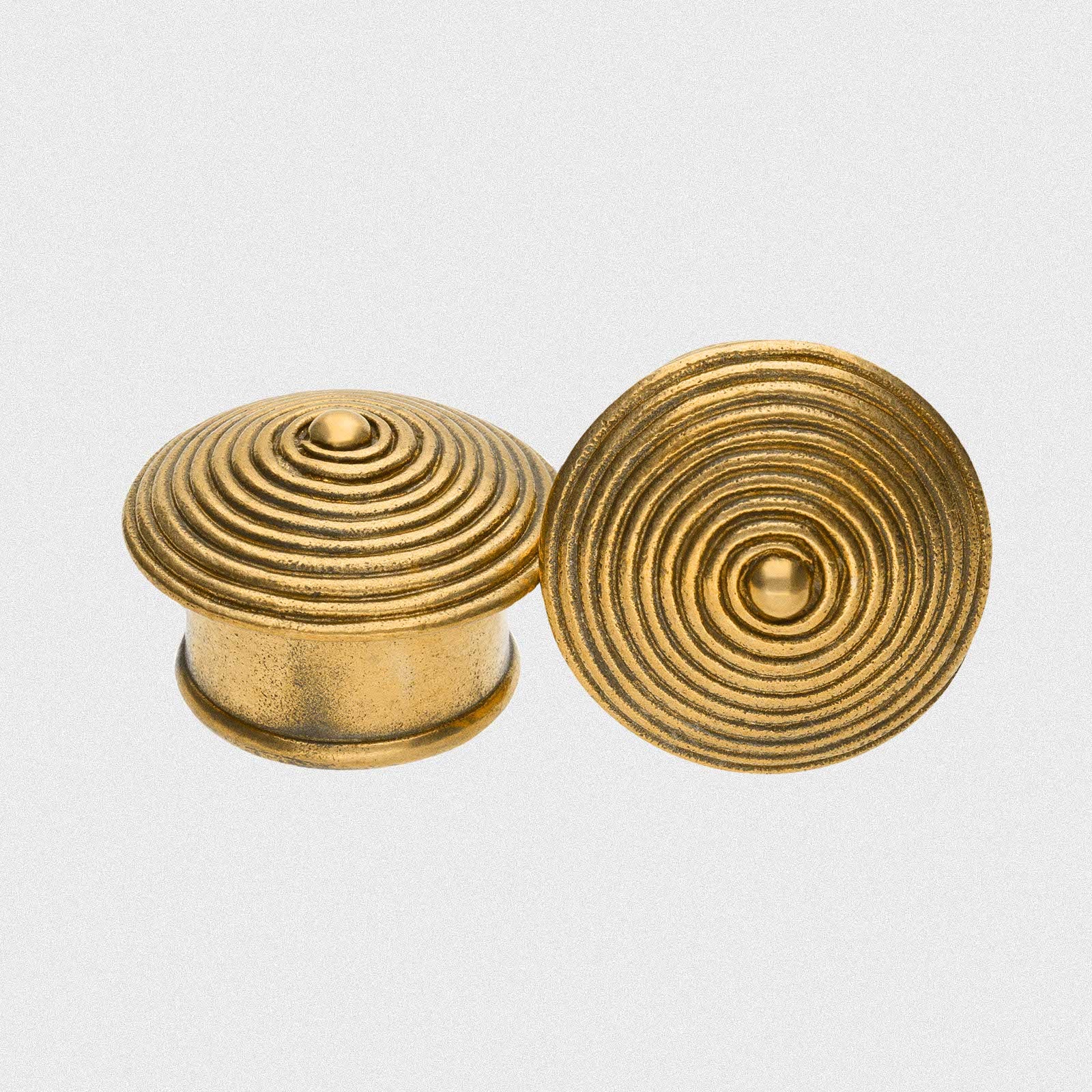 Brass Spiral Cone Double Flare Plug