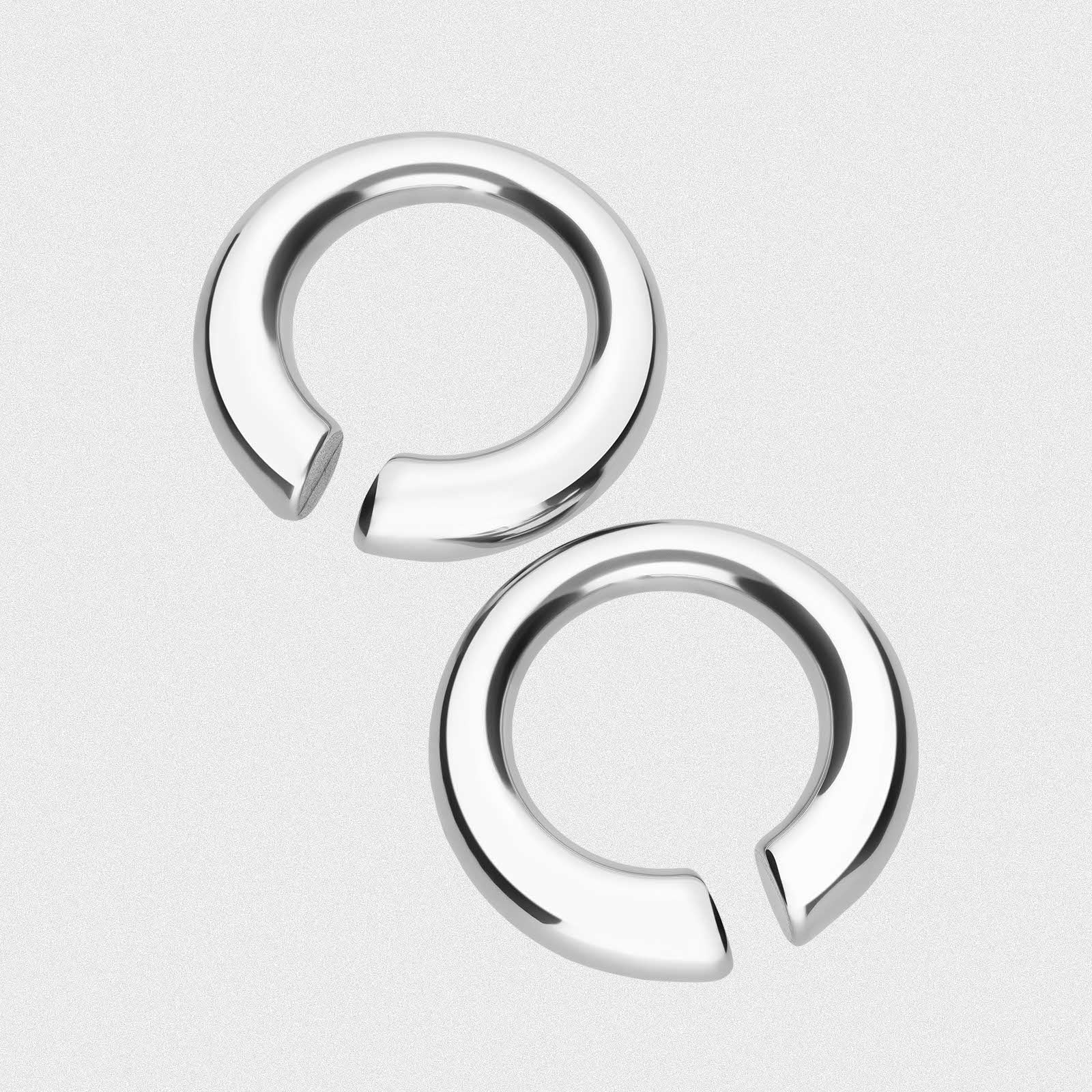 Circular Surgical Steel Ear Weight