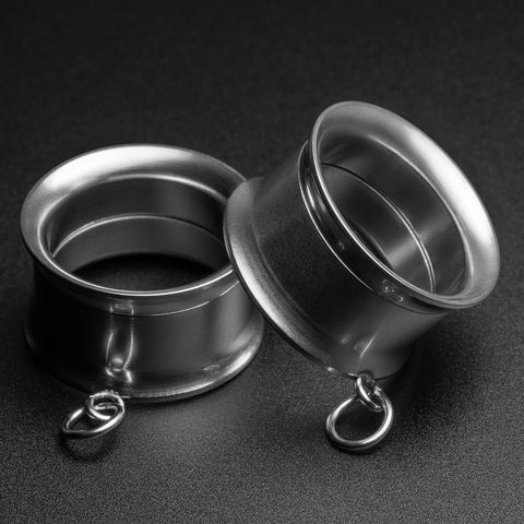 Design Your Own Dangles Surgical Steel Internally Threaded Double Flare Tunnels