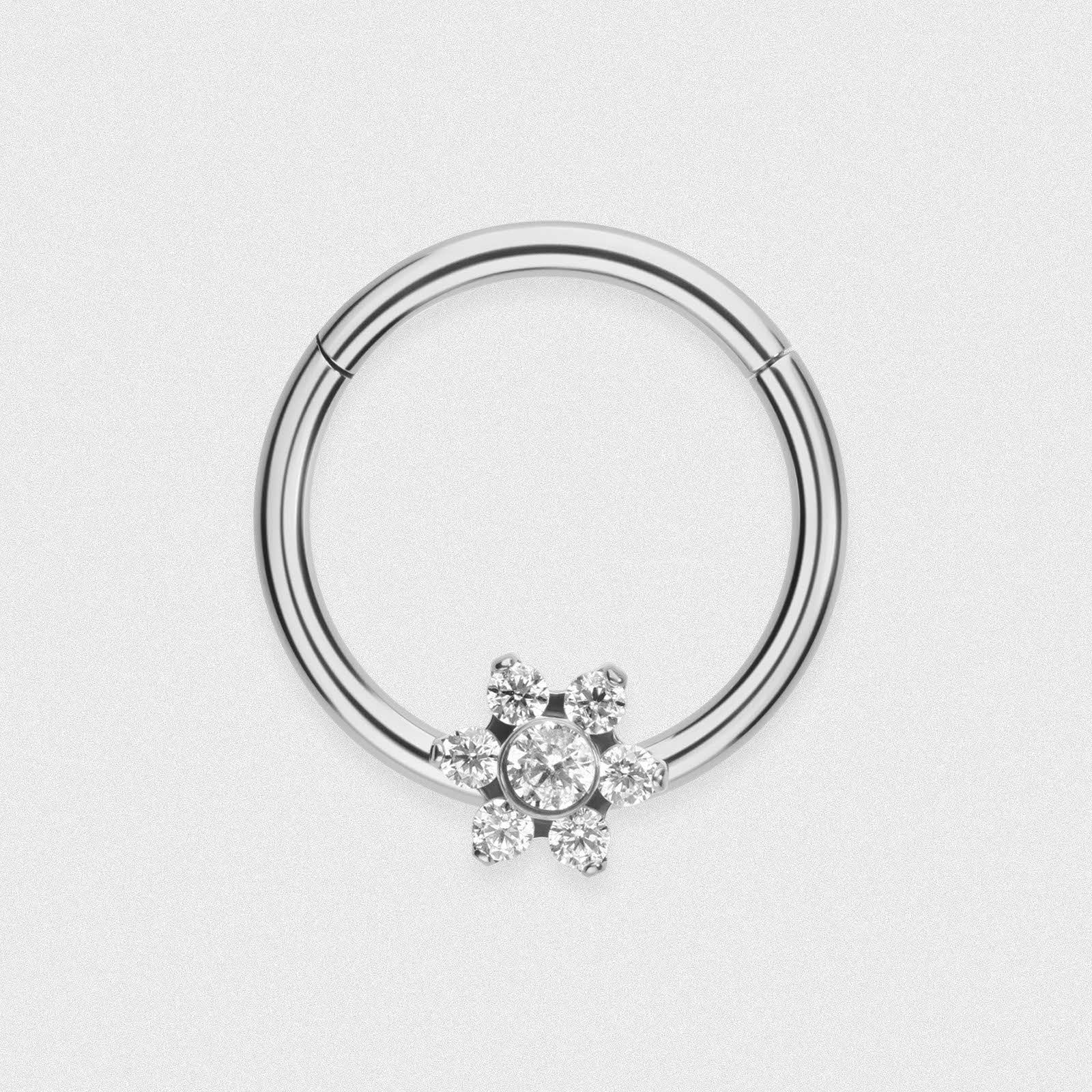Agrewd Bijoux de Piercing Minimaliste Fleurs de Lotus - Anneau Septum en Argent, Acier Inoxydable 316L 16G - Boucle d'oreille Daith Hélix Cartilage - Fermoir à Cliquet pour Femmes et Hommes Agrewd Bijoux de Piercing Minimaliste Fleurs de Lotus - Anneau Septum en Argent, Acier Inoxydable 316L 16G - Boucle d'oreille Daith Hélix Cartilage - Fermoir à Cliquet pour Femmes et Hommes