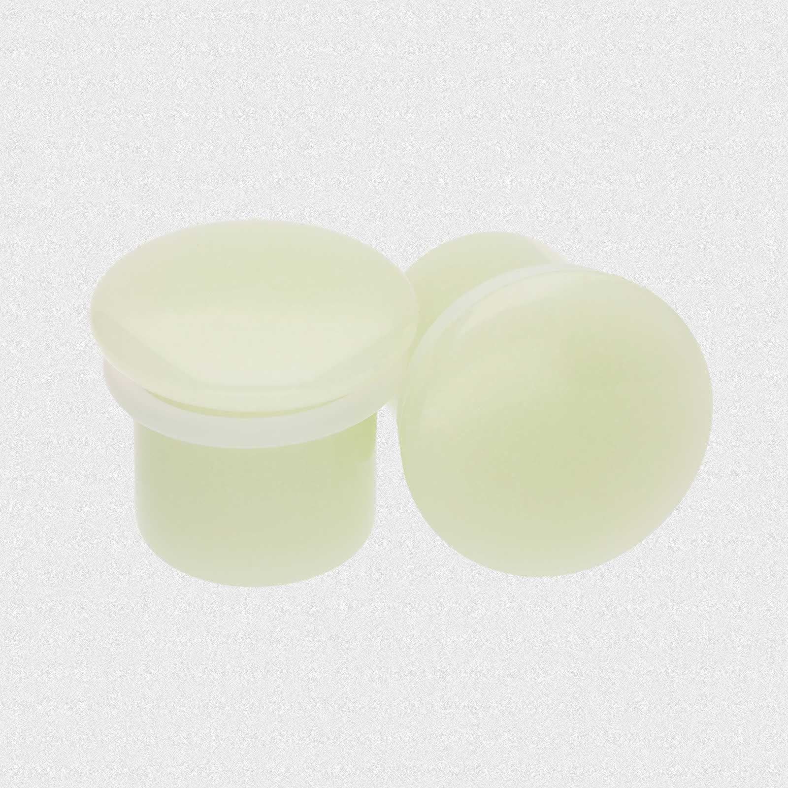 Glow In The Dark Glass Single Flare Convex Plug