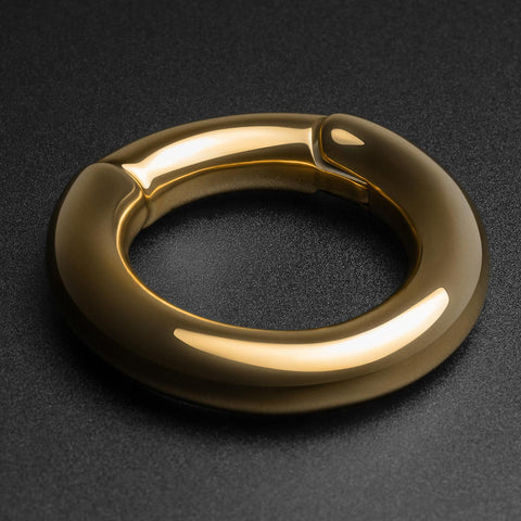 Gold PVD Magnetic Hoop Ear Weight