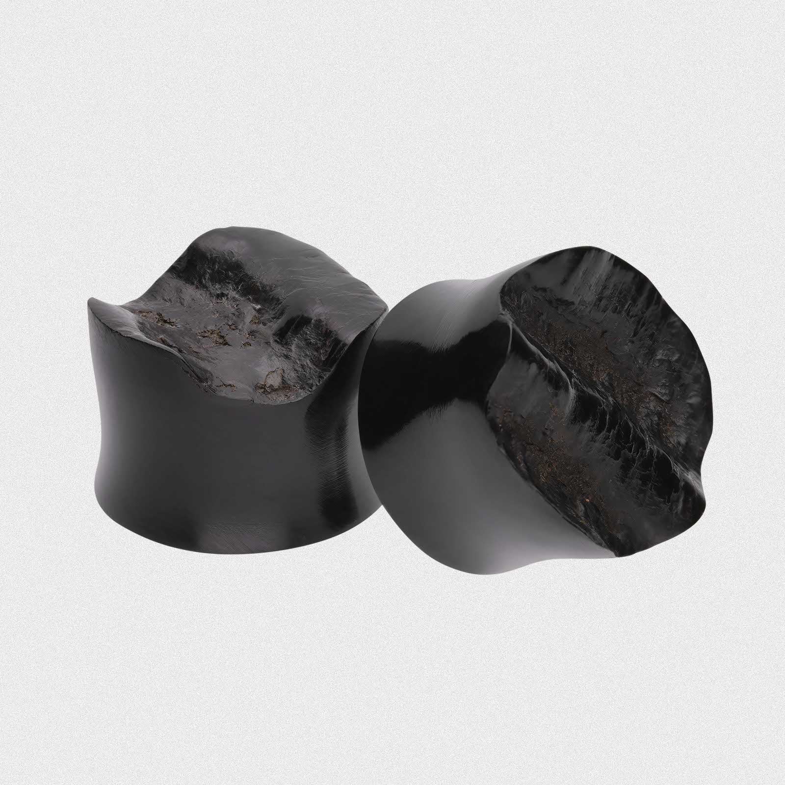 Horn Double Flare Plug With Raw Face