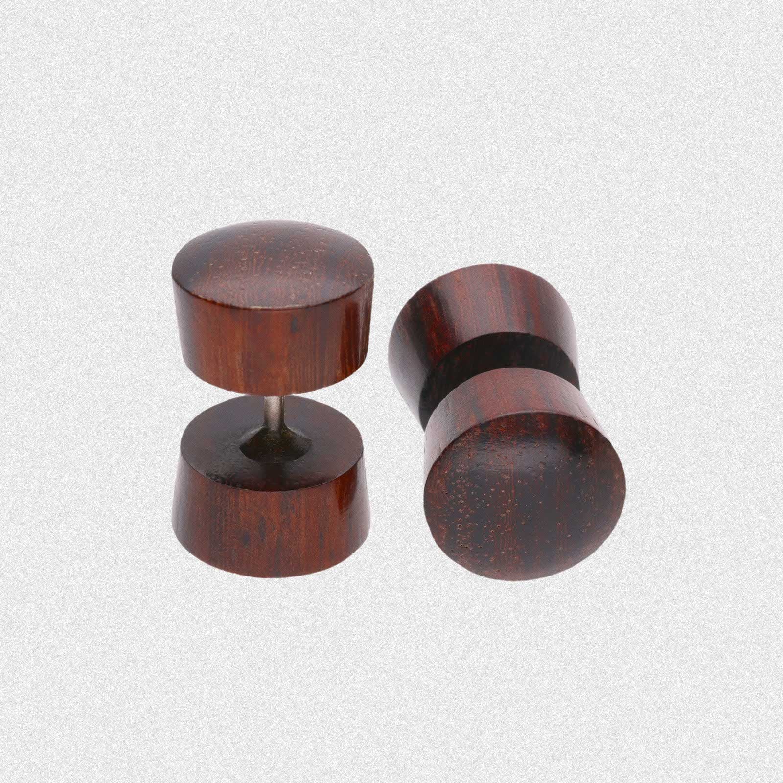 Narra Wood Fake Gauge Plug