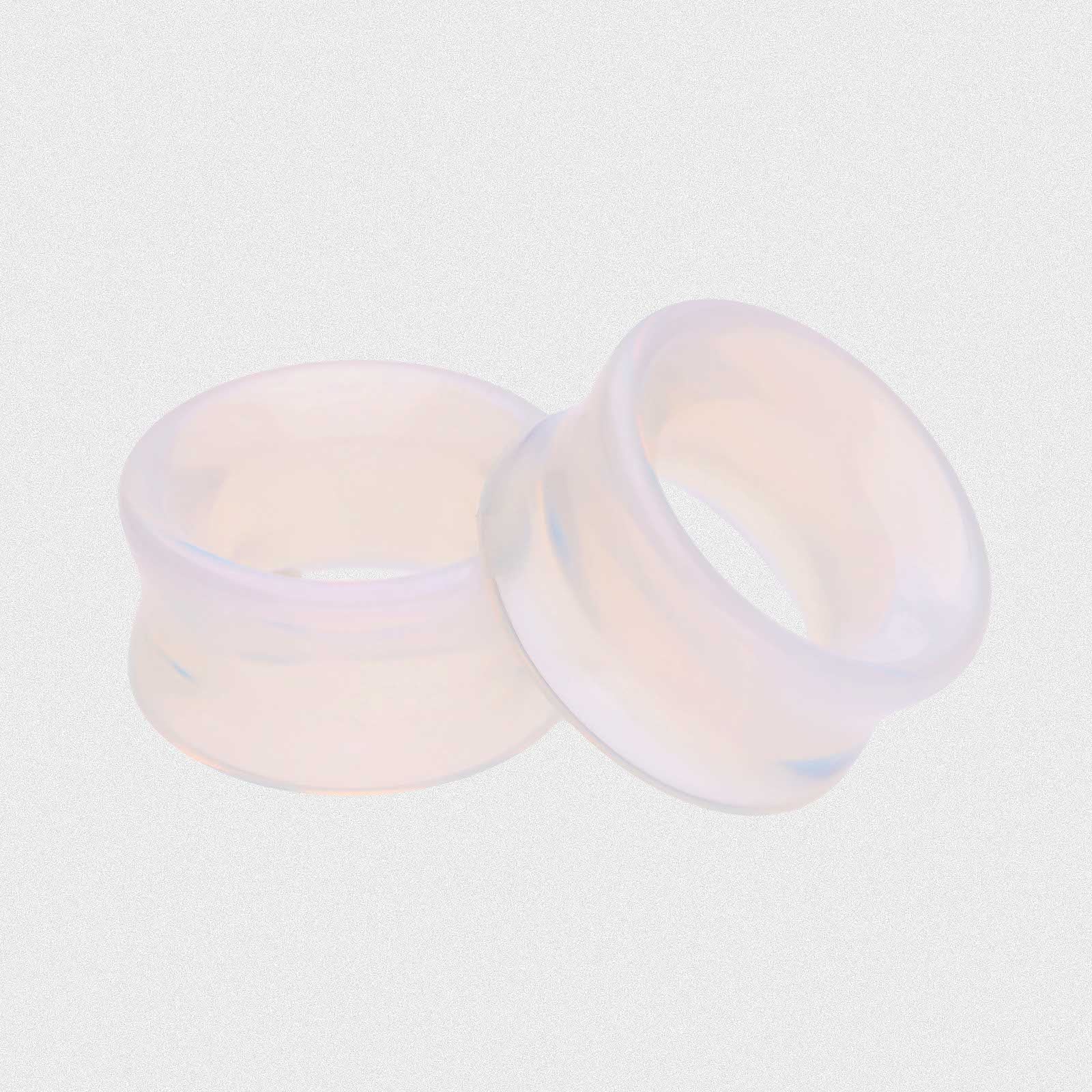 Opalite Double Flare Concave Tunnel