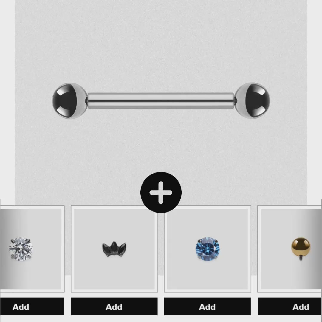 Build Your Own Titanium Straight Barbell