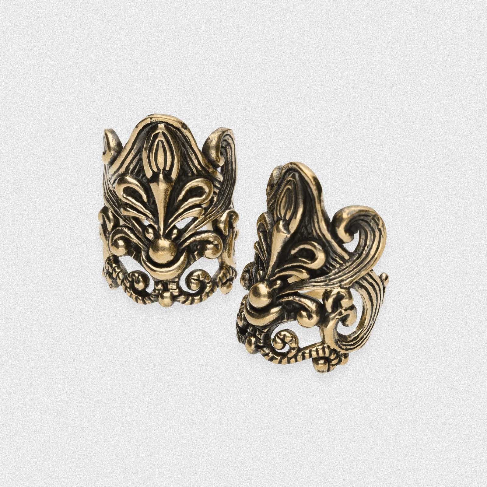 Regal Brass Ear Cuff