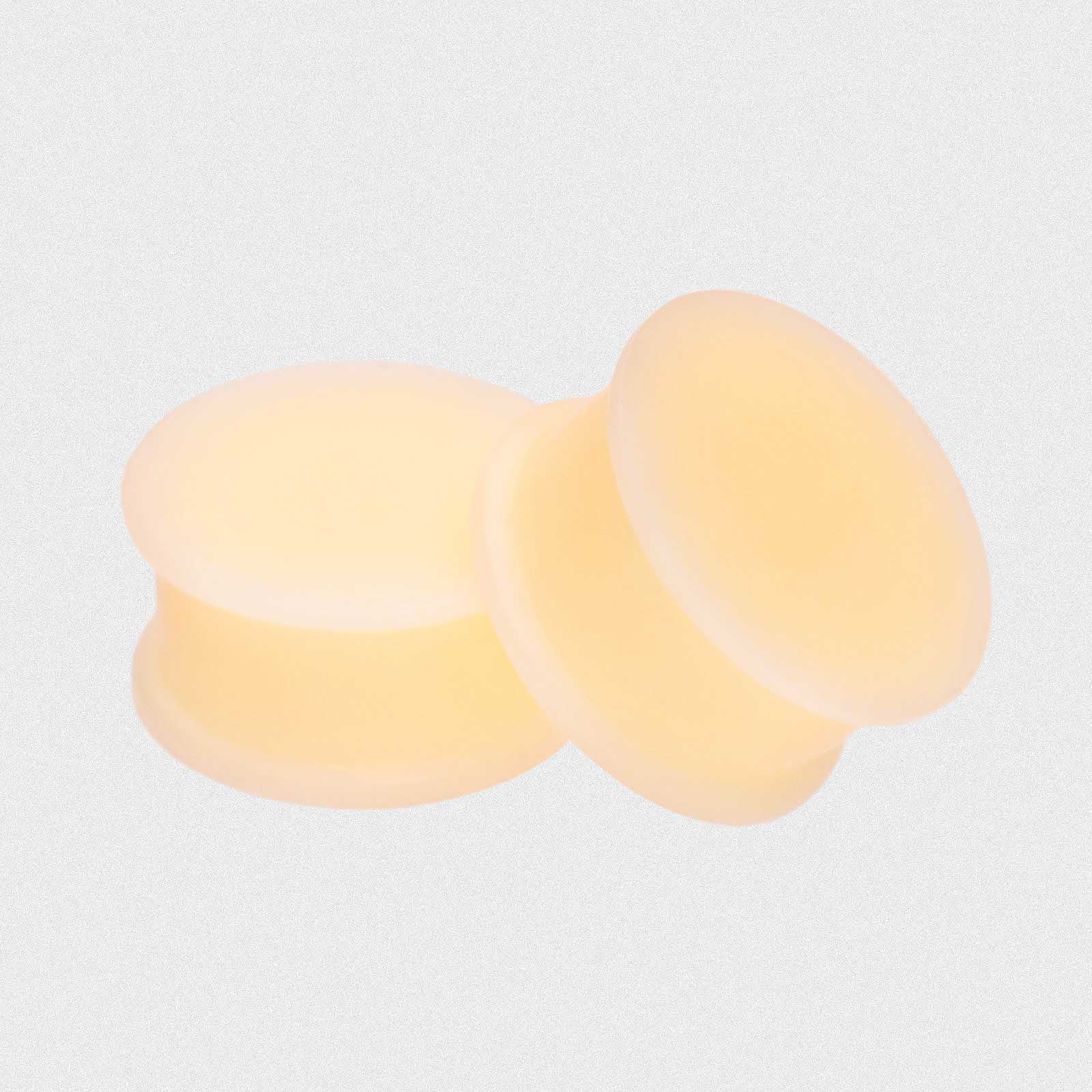 Skin Tone A Silicone Double Flare Hider Plug