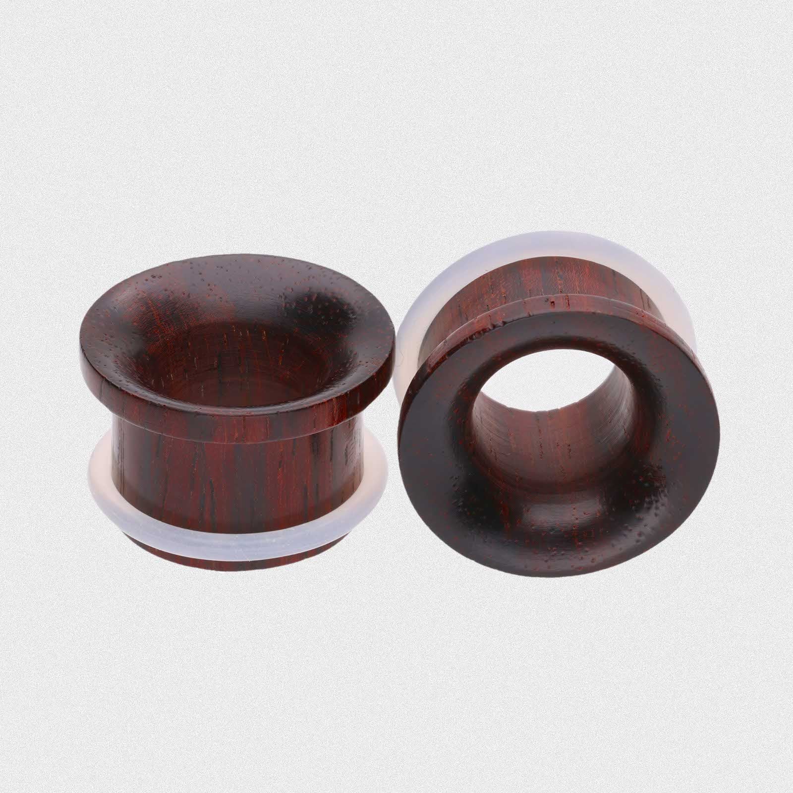 Sono Wood Concave Single Flare Tunnel