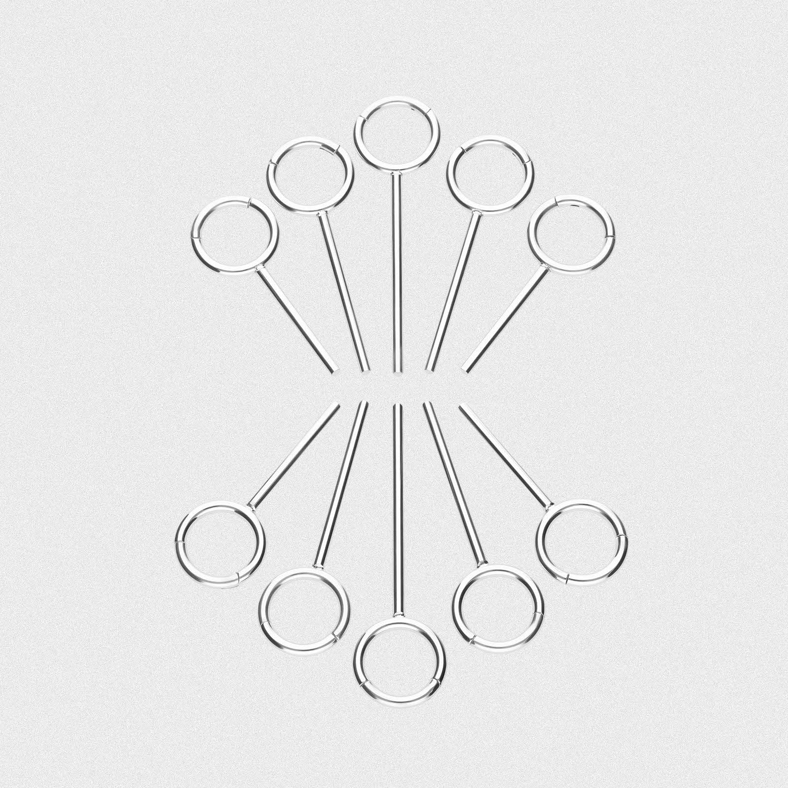 Sun Beam Surgical Steel Ear Weight