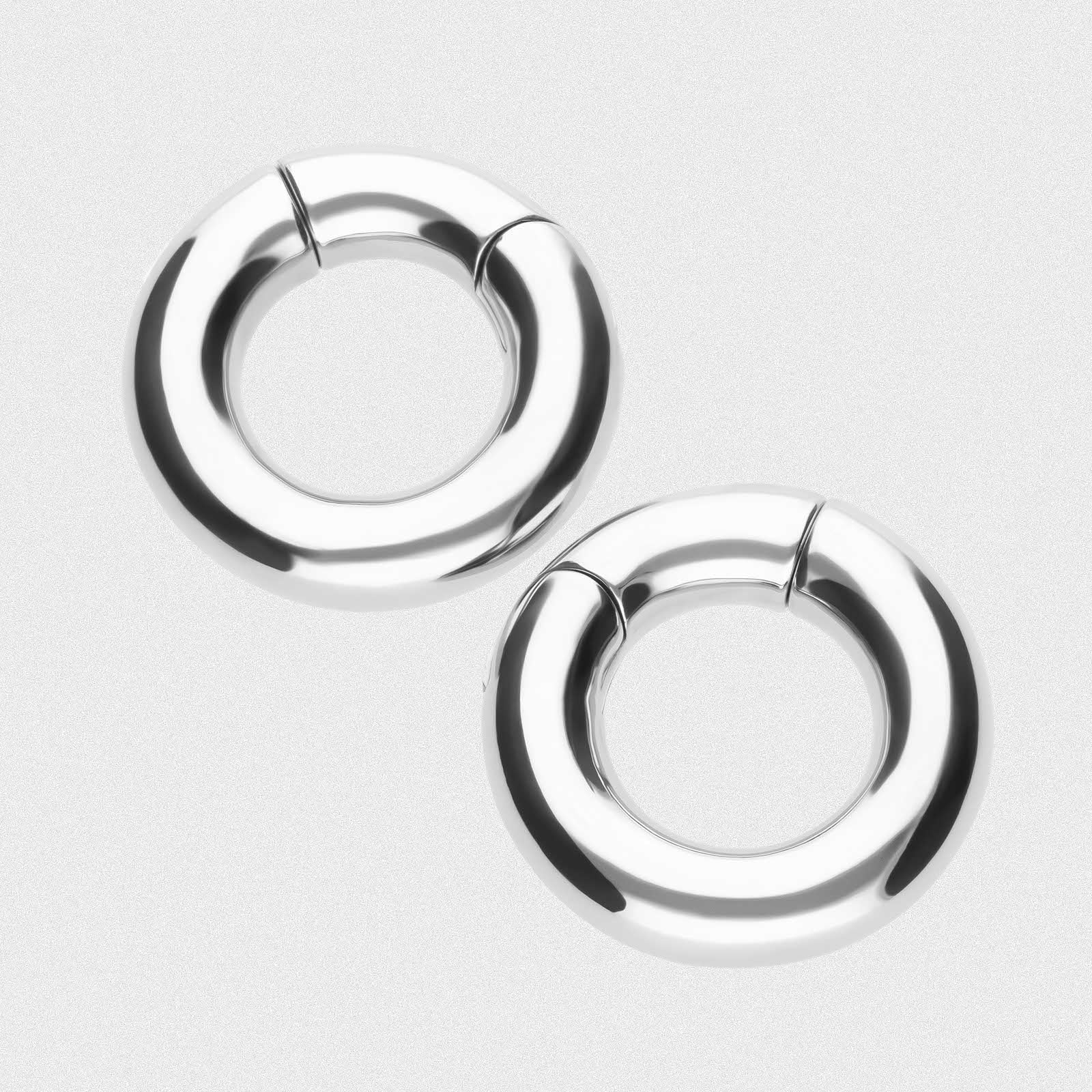 Surgical Steel Magnetic Hoop Ear Weight