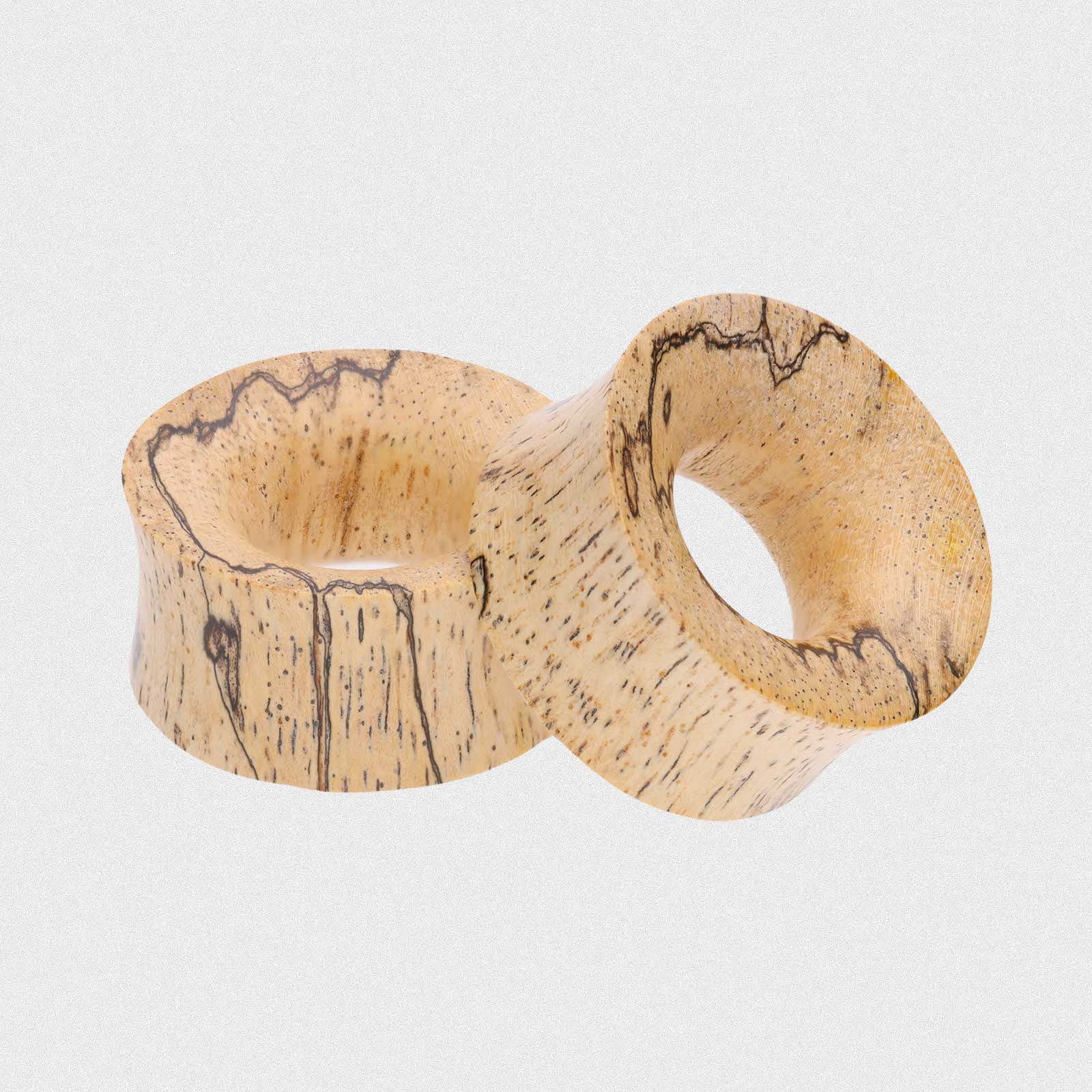 Tamarind Wood Double Flare Concave Tunnel