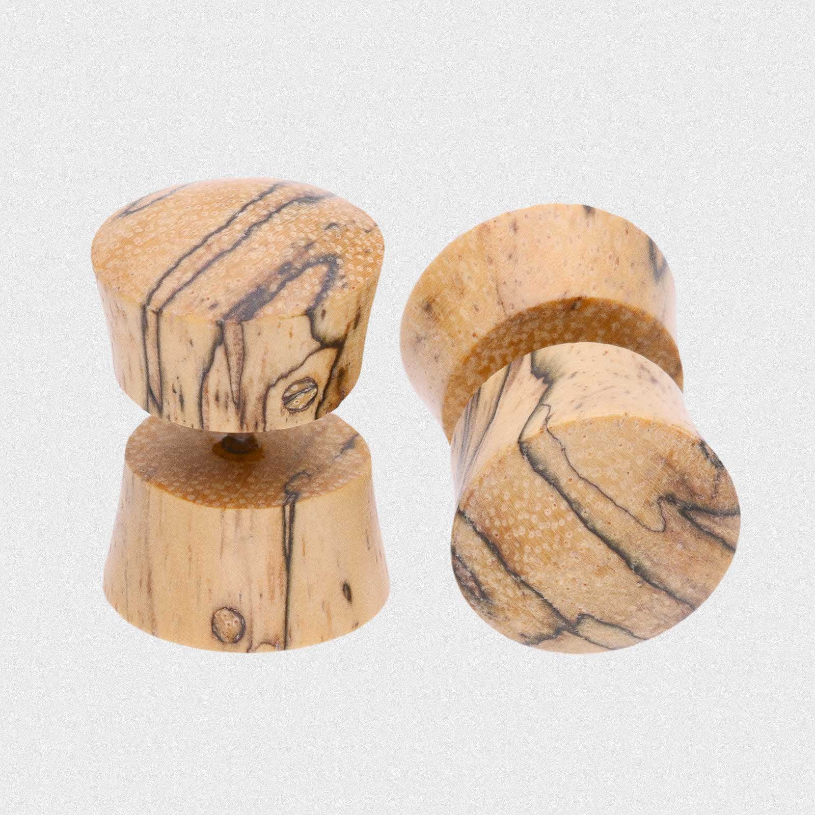Tamarind Wood Fake Gauge Plug