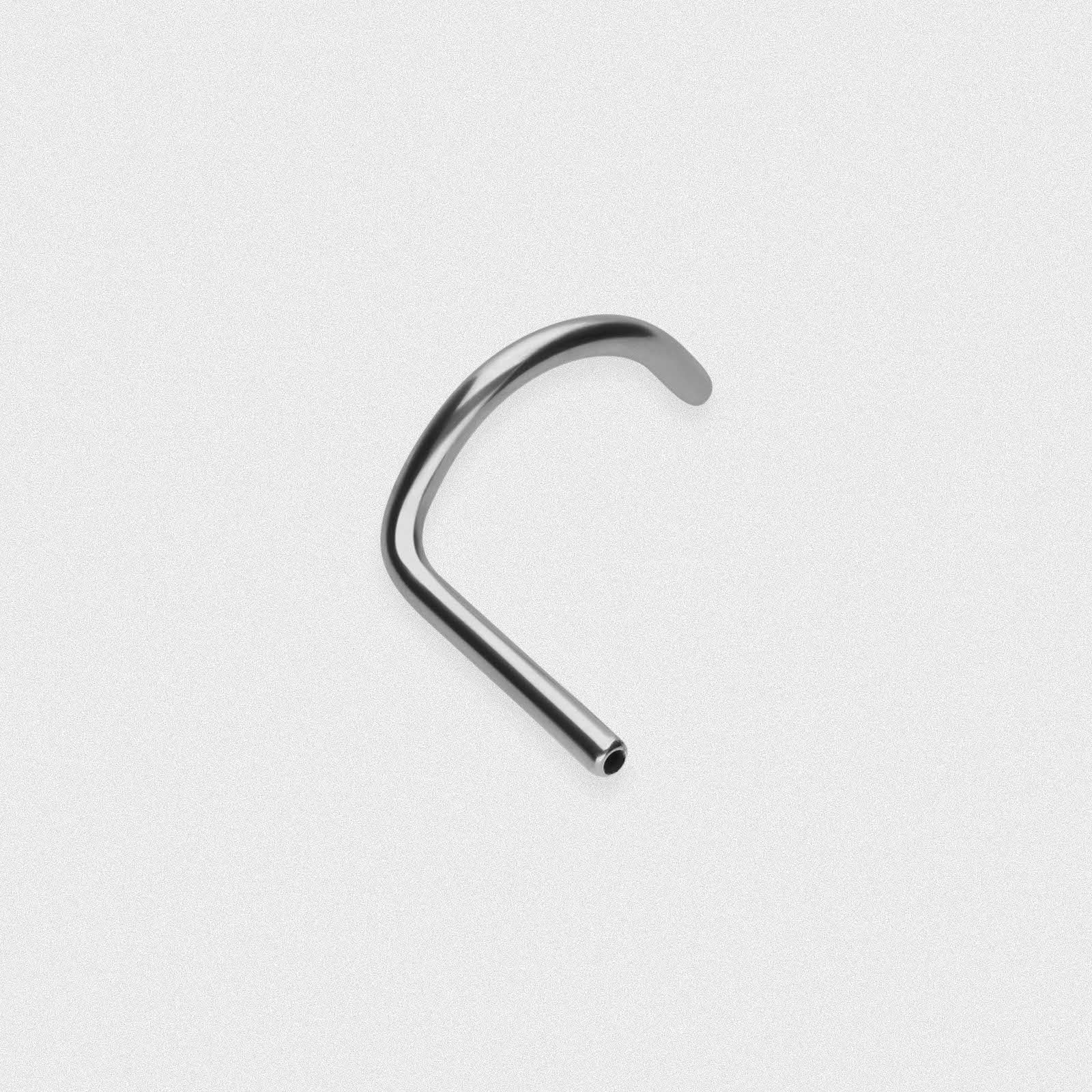 Titanium Threadless Nose Stud (Nose Screw)