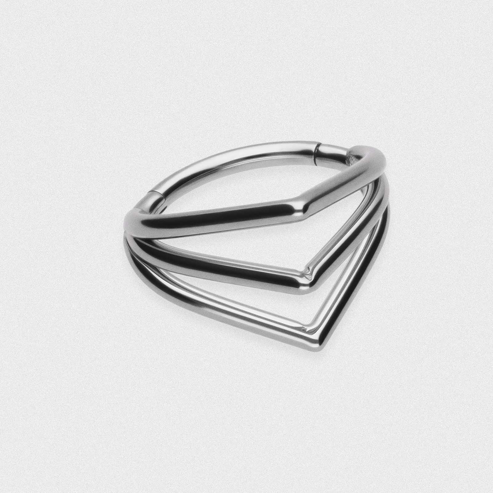 Triple Point Titanium Hinged Segment Ring