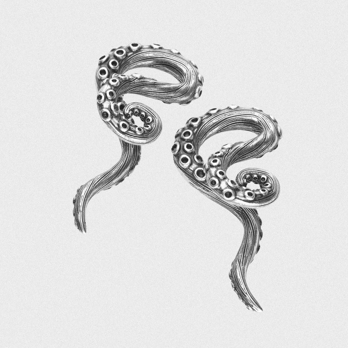 Twisted Tentacle Surgical Steel Ear Weight