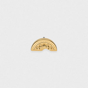 Watermelon Gold PVD Titanium Threadless Top