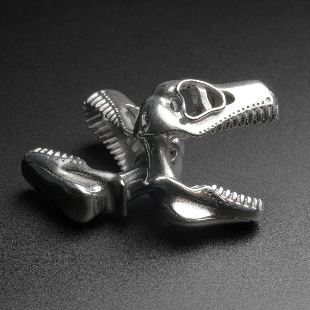 Surgical Steel Dino Skull Ear Weight