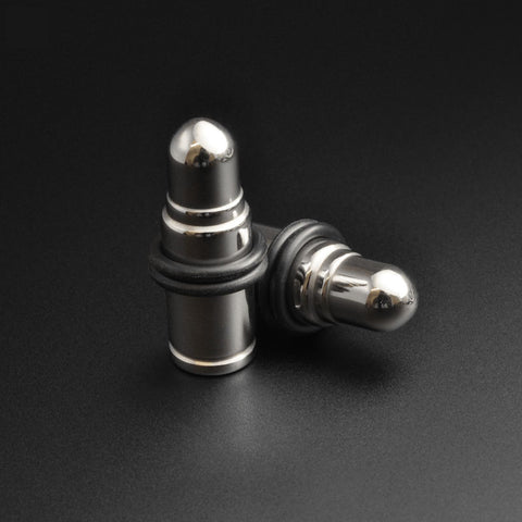 Bullet Surgical Steel Double O-Ring Plug