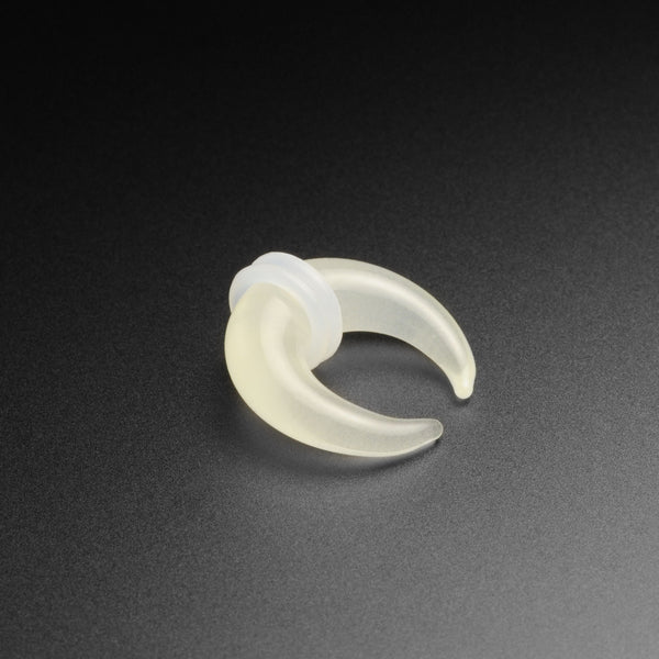 Clear Glass Pincher | Lobe & Septum Pinchers | Stretch It Body Jewellery