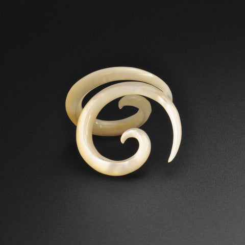 Mother Of Pearl Spiral