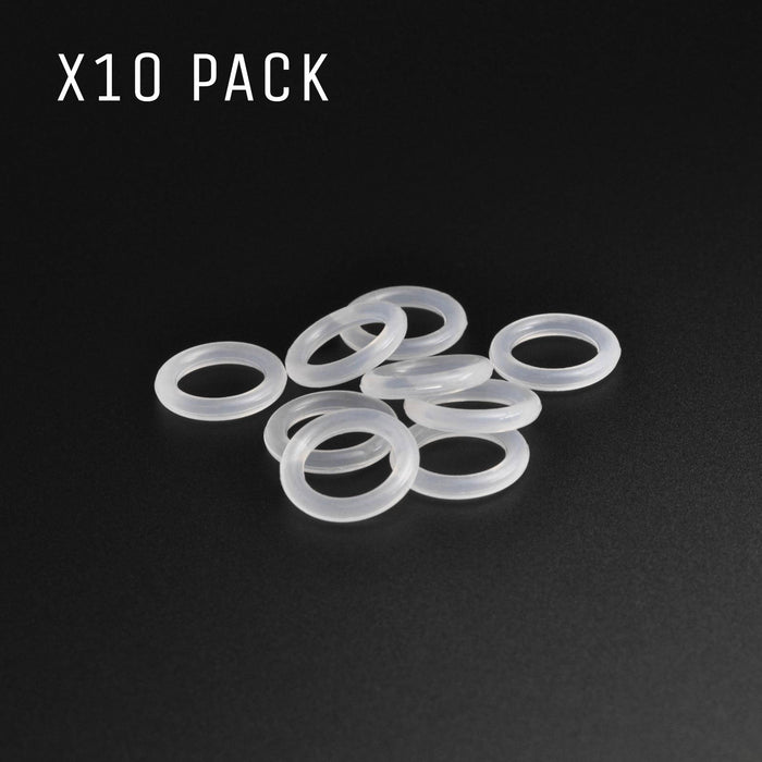 Clear Medical-grade Silicone O-Ring (10 Pack) | Replacement O-Rings
