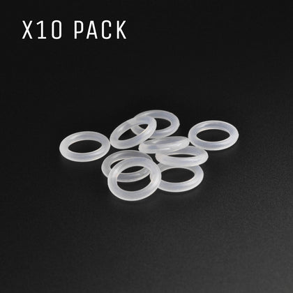 Clear Medical-grade Silicone O-Ring (10 Pack)