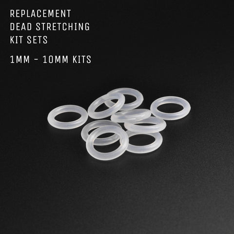Clear Medical-grade Silicone O-Ring Kit